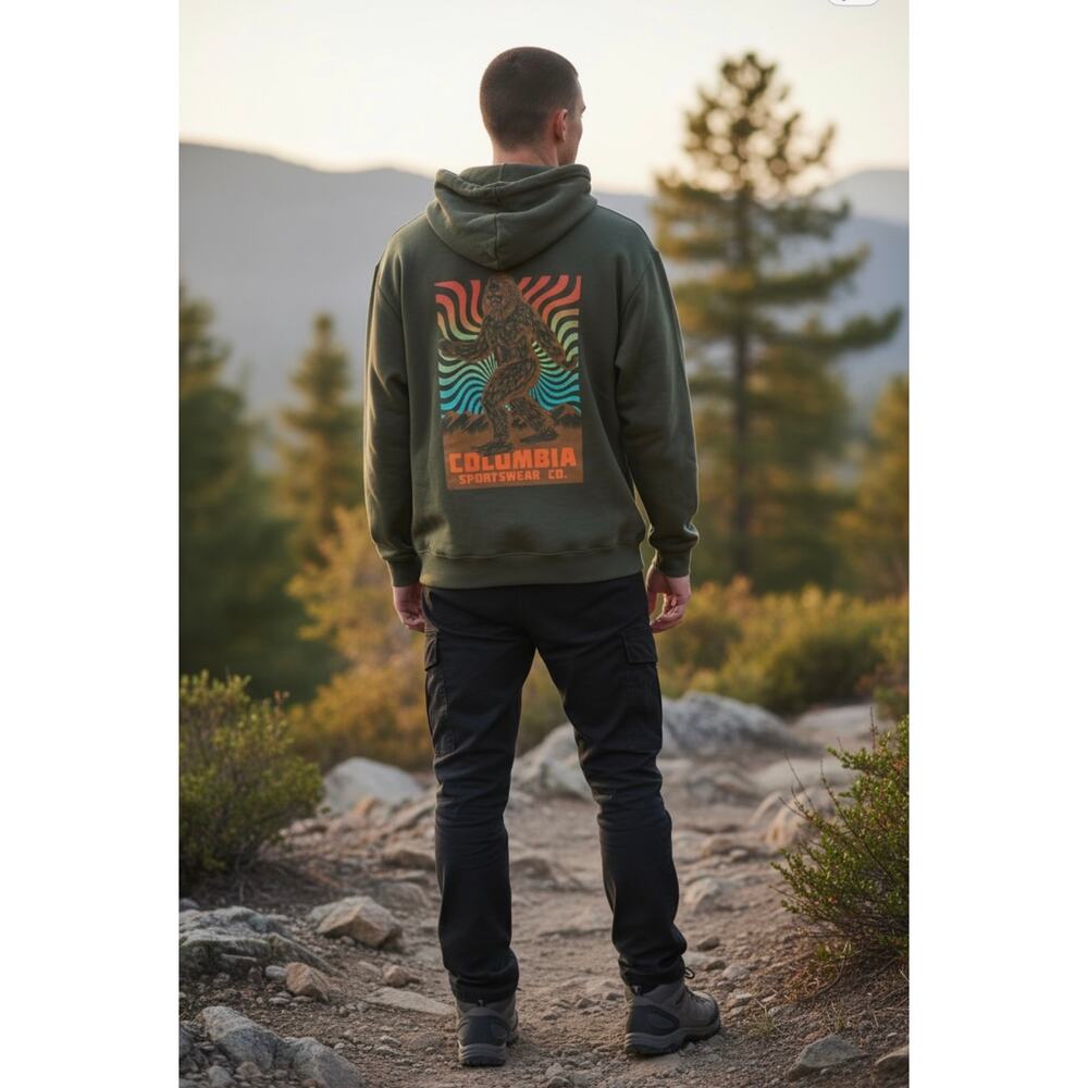 NWT! Columbia $65 Men's Bigfoot Fleece Hoodie - Size XL